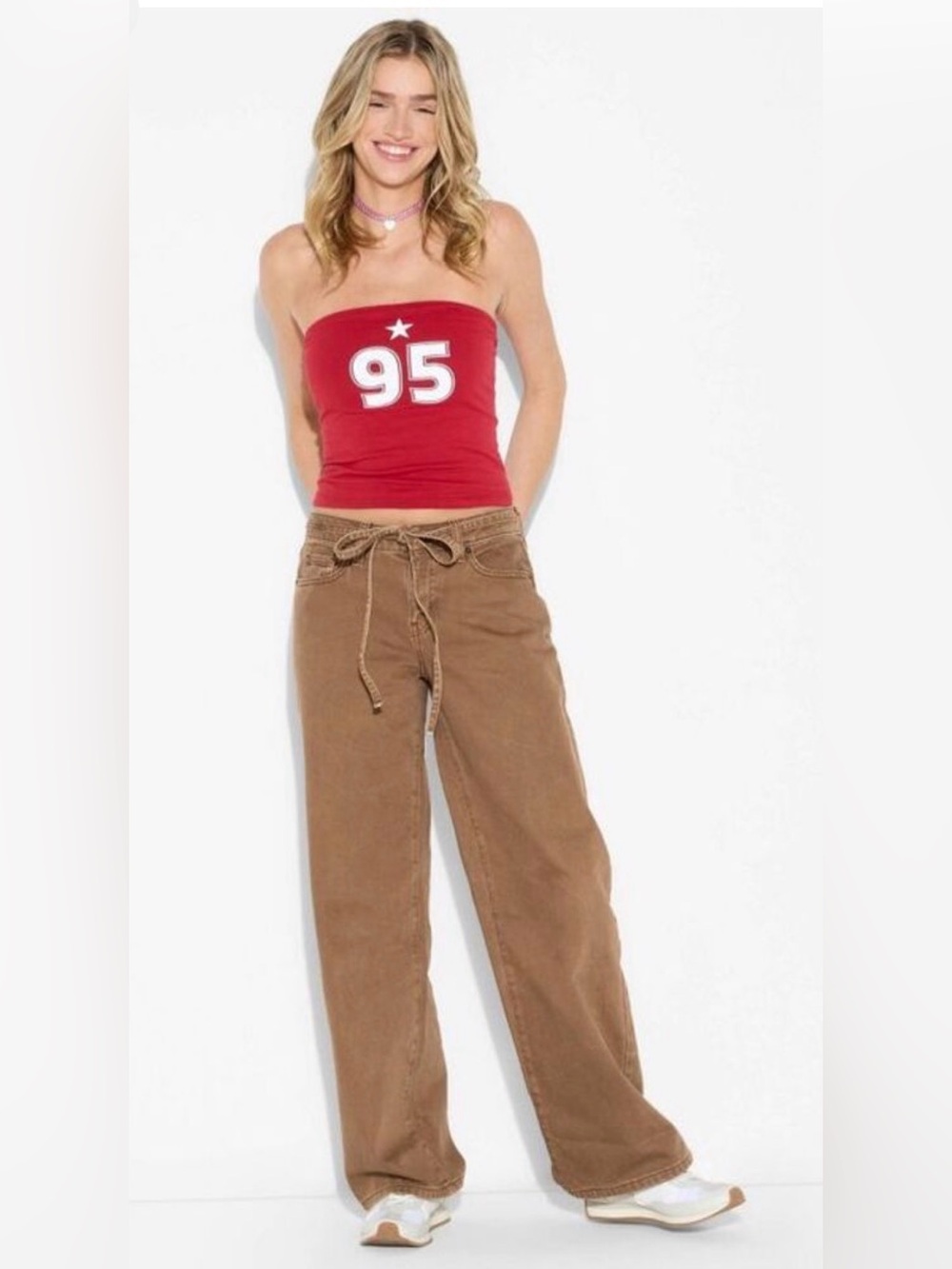 NEW wild fable Brown Low-Rise
Baggy Jean Rigid Denim Wide leg Jeans SZ 6x31”
